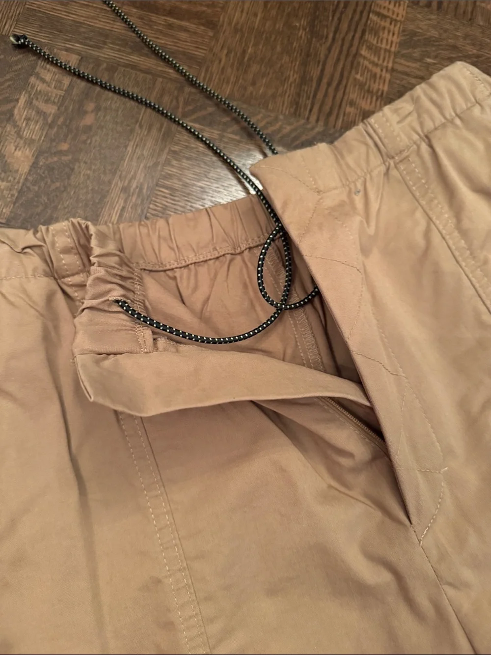 Zara Tan Cargo Jogger Pants size XS - Picture 6 of 7